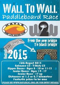 16th August 2015 Wall to Wall Paddleboard Race HSLSC